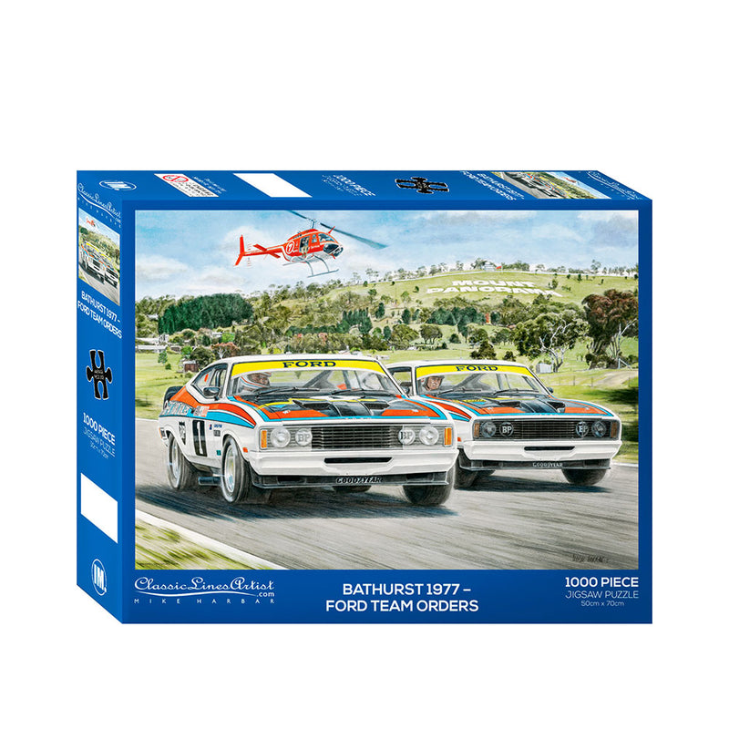 Mike Harbar Bathurst Ford Puzzle 1000pc