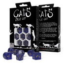 Q Taller Cats Modern Dice Set 7pcs