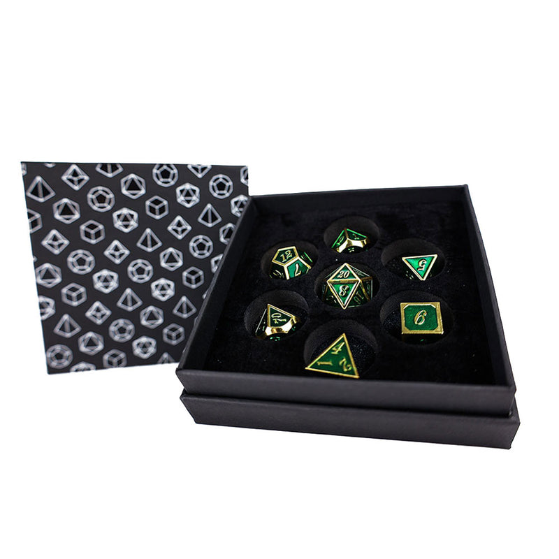 GLPG METAL RPG SERIF DICE Set