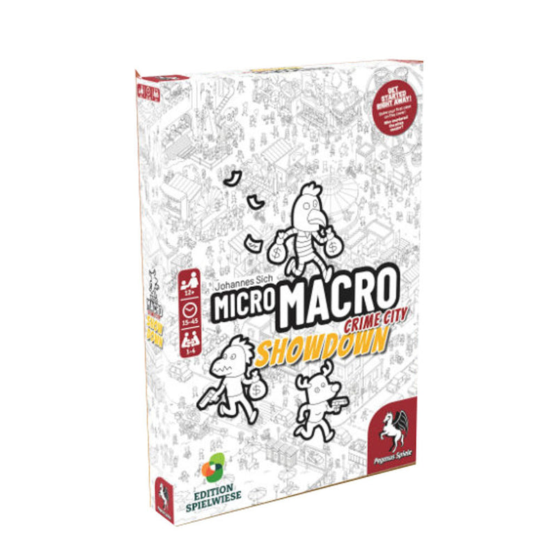 Juego de mesa de Micromacro Crime City