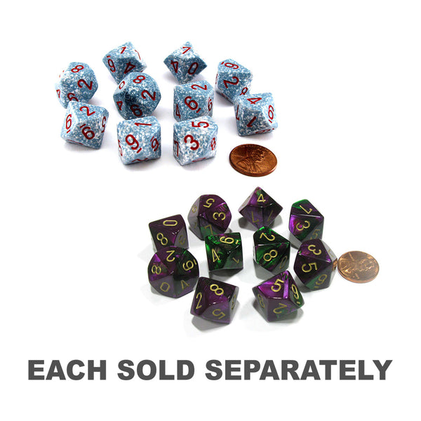 Chessex D10 Polyhedral Dice (Pack of 10)