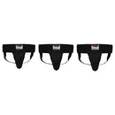 Morgan Classic Elastic Groin Guard with Cup (Black)