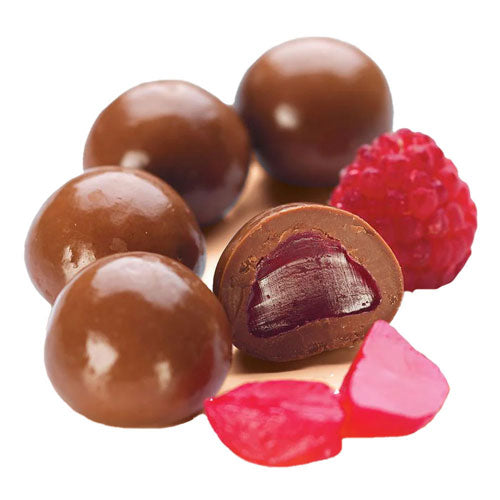 Premium Milk Chocolate Raspberries