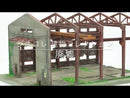  Colección de modelos de construcción de fábricas abandonadas de Tomytec