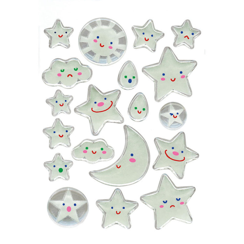 Herma Cartoon Stars Stone Sticker