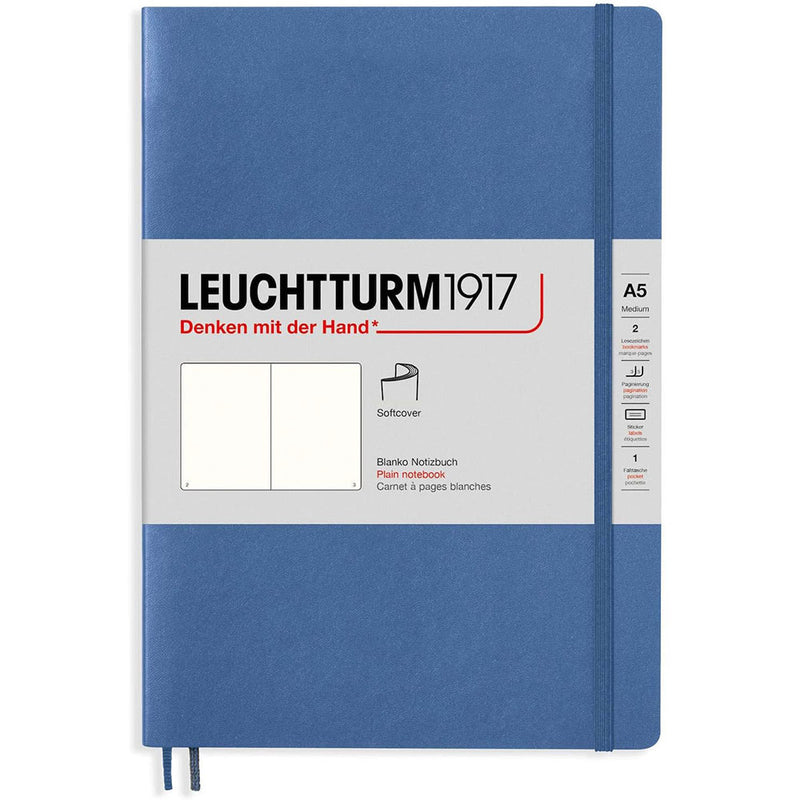 Leuchtturm Softcover Plain Notebook A5