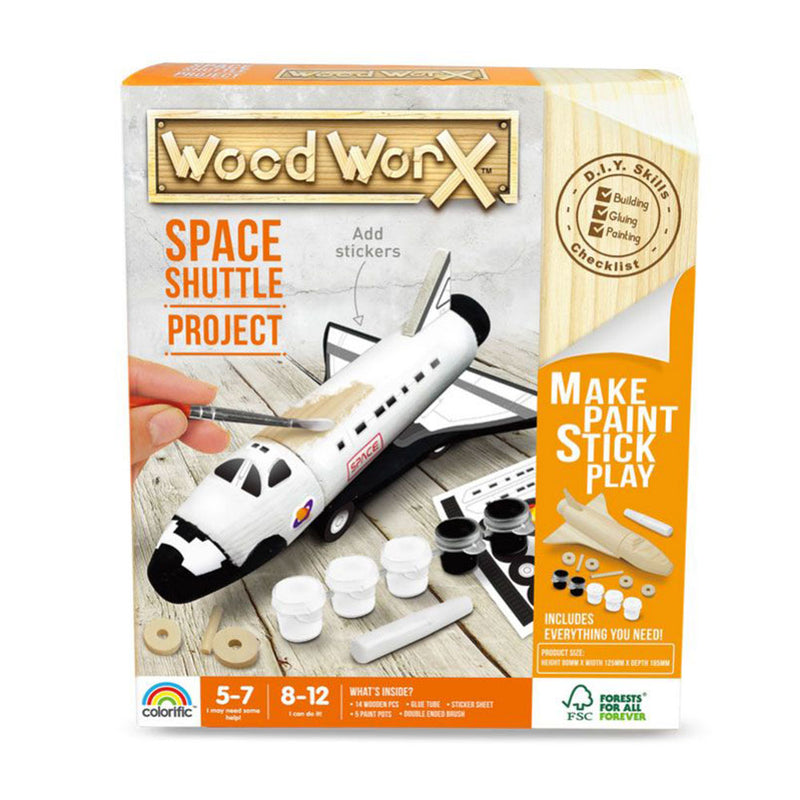  Kit de pintura para modelos Wood Worx