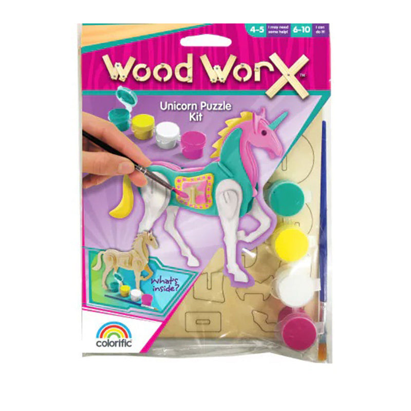 Kit de pintura para rompecabezas Wood Worx