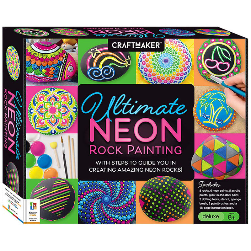 Ultimate Neon Rock Painting Kit