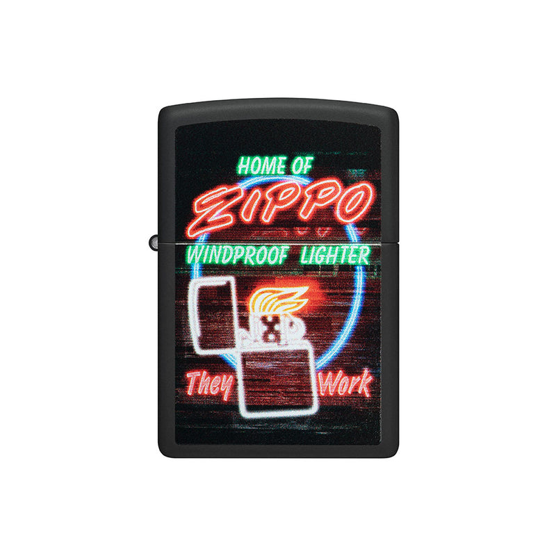  Zippo Encendedor Zippo Design negro resistente al viento