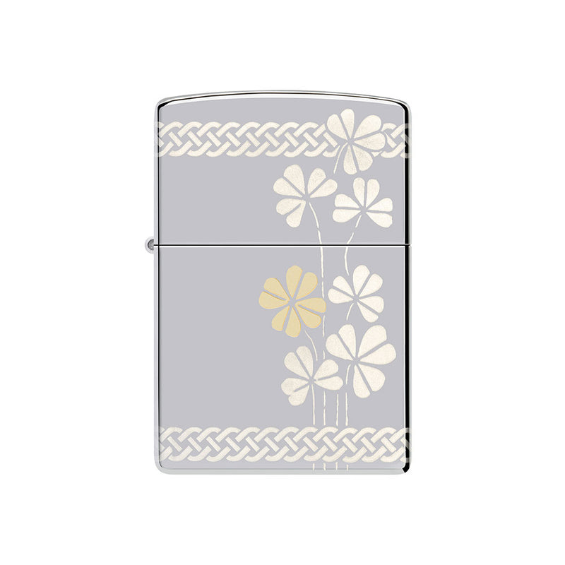 Zippo Clover Design Windproof Lighter