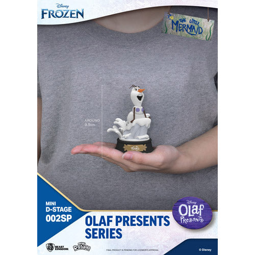 BK Mini DStage Olaf Rapunzel & Ariel 2pk Figure