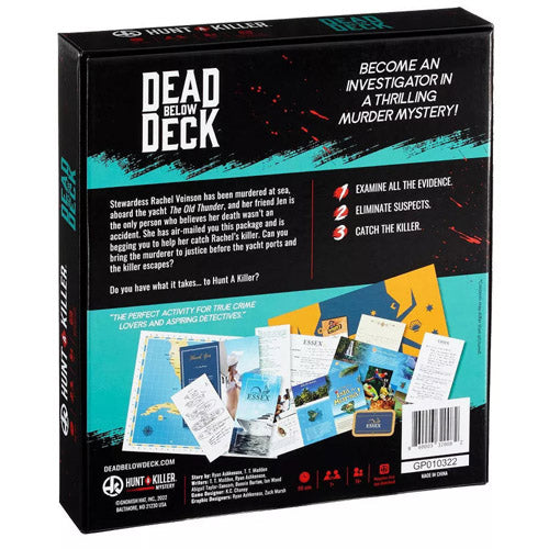 Hunt A Killer Dead Below Deck Party Game