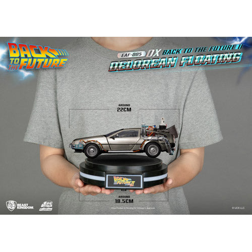 Egg Attack Back to the Future II Delorean Floating DX Figure