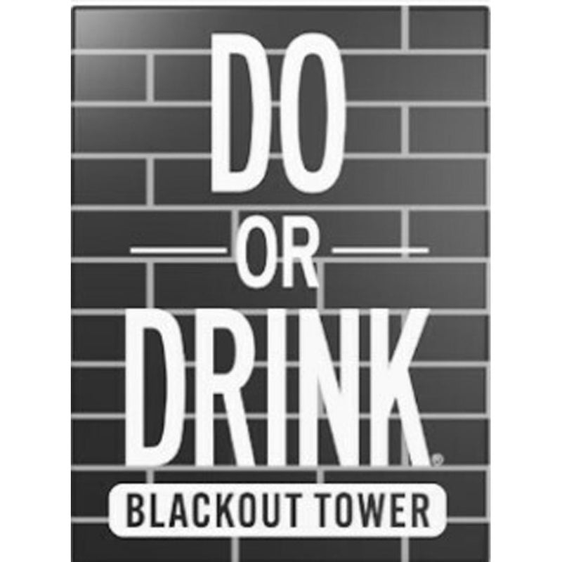 Do or Drink Blackout Tower (Wasted) Party Game