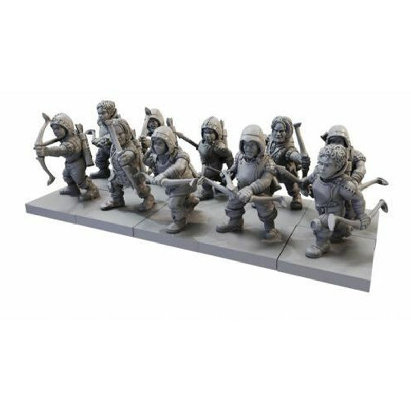  Miniatura del grupo de batalla Halfling de Kings of War