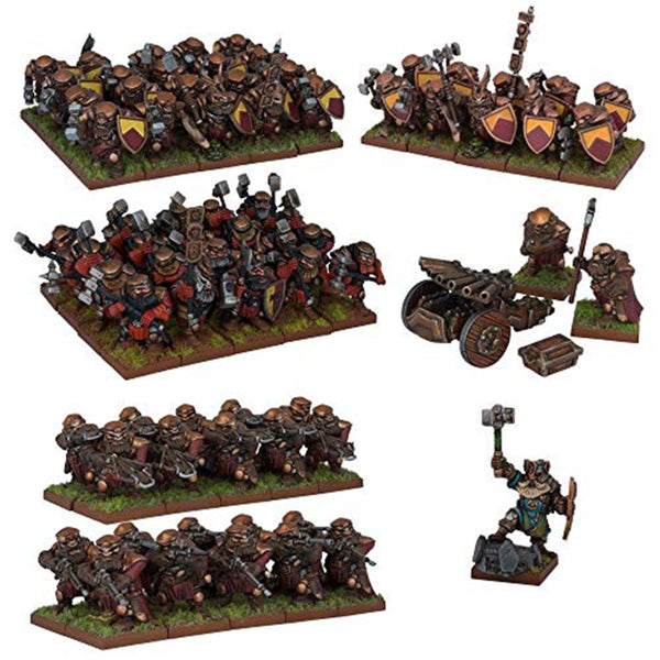 Kings of War Dwarf Army Miniatures