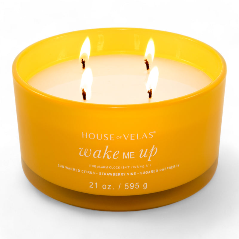 Wake Me Up Burnable Sensations Candle 595g