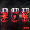 ACDC Logo Shot Glass Set 8.7cm (Set of 3)