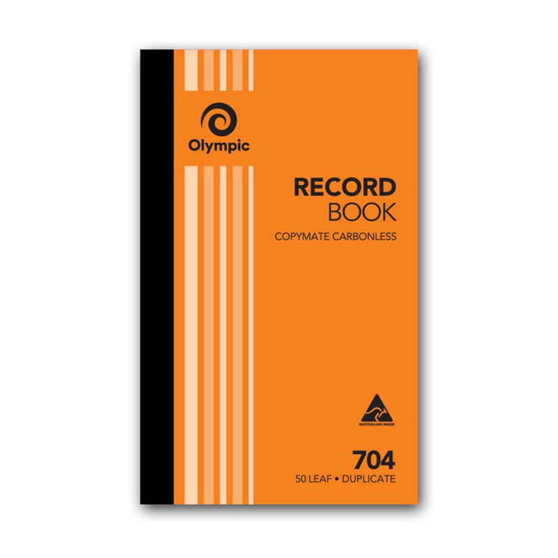 Olympic Duplicate Copymate Carbonless Record Book