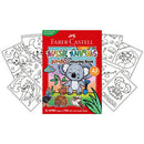 Faber-Castell Aussie Animals Colouring Book 20pg