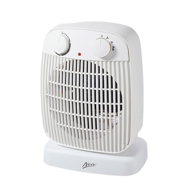 Nero Oscillating Fan Heater 2000W (White)