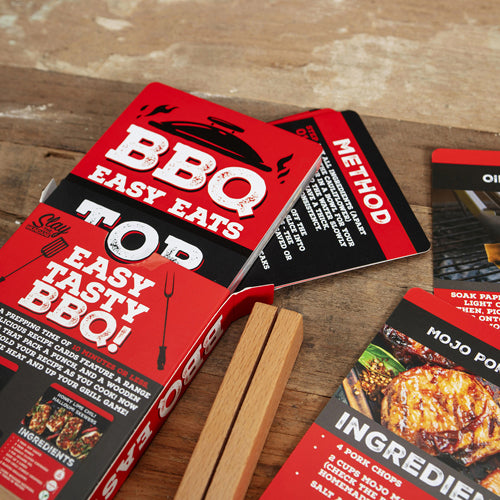 BBQ Easy Eats Grilling Recipe Cards