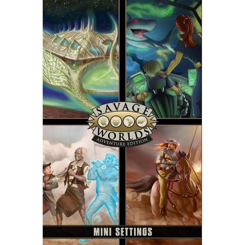 Savage Worlds Adventure Edition GM Screen and Mini Settings