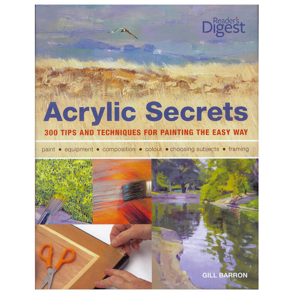Acrylic Secrets Book by Gill Barron