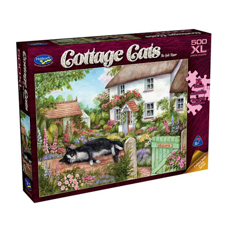  Holdson Cottage Gatos Puzzle 500XL