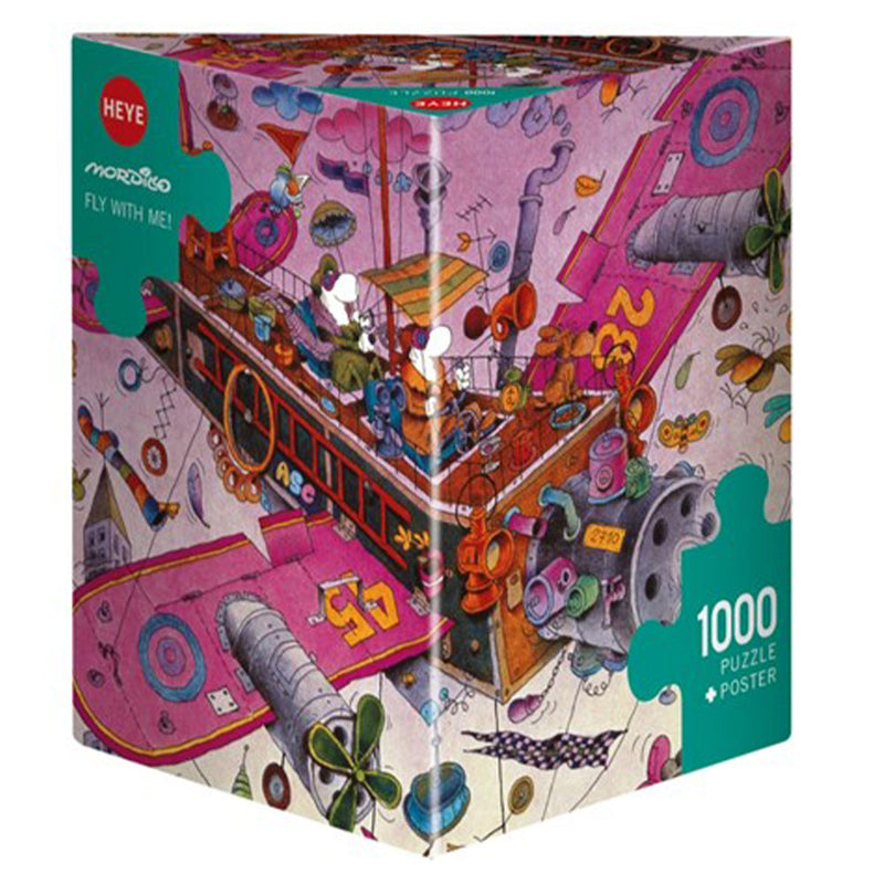  Puzzle Triangulares Heye 1000pzs