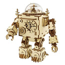 Robotime DIY Mechanical Wooden Music Box