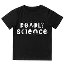  Camisa infantil Deadly Science