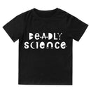  Camisa infantil Deadly Science