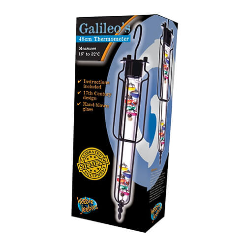  Termómetro Galileo colgante