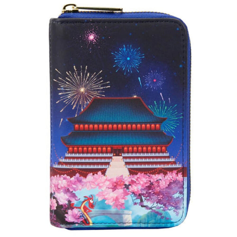 Mulan Castle Zip Purse