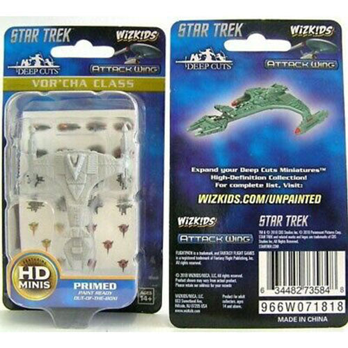 Star Trek Unpainted Ships Vor'Cha Class