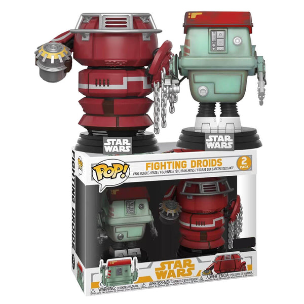 Star Wars Solo Fighting Droids US Exclusive Pop! Vinyl 2 Pk