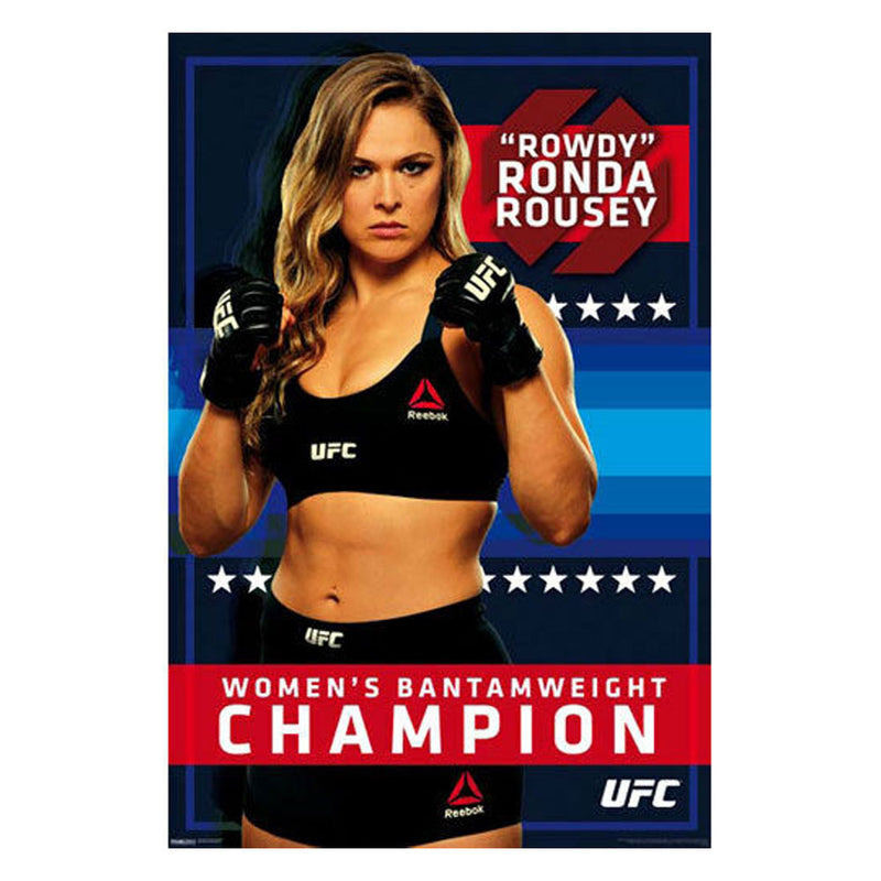  Cartel de UFC Ronda Rousey