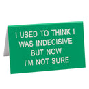  Di qué letrero de escritorio grande