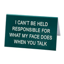  Di qué letrero de escritorio grande