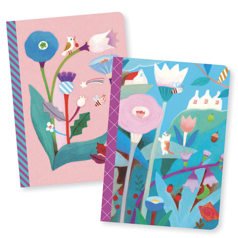  Cuadernos Pequeños Djeco (Set de 2)