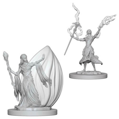 D&D Nolzurs Marvelous Unpainted Miniatures Elf Female Wizard