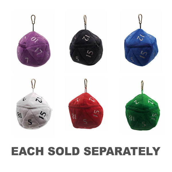 Dungeons & Dragons D20 Plush Dice Bag