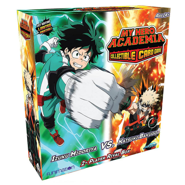 My Hero Academia Midoriya vs. Bakugo 2-Play Rival Decks