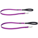 Elegant Vegan Leather Dog Lead (Purple)