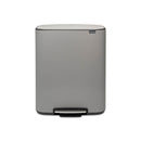 Brabantia Papelera con Pedal BO 2 Compartimentos 30L