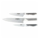 Juego de cuchillos de acero inoxidable Global Knives (3 piezas)
