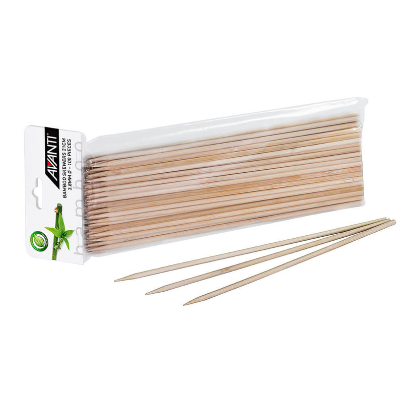  Brochetas de bambú Avanti (100 unidades/paquete)