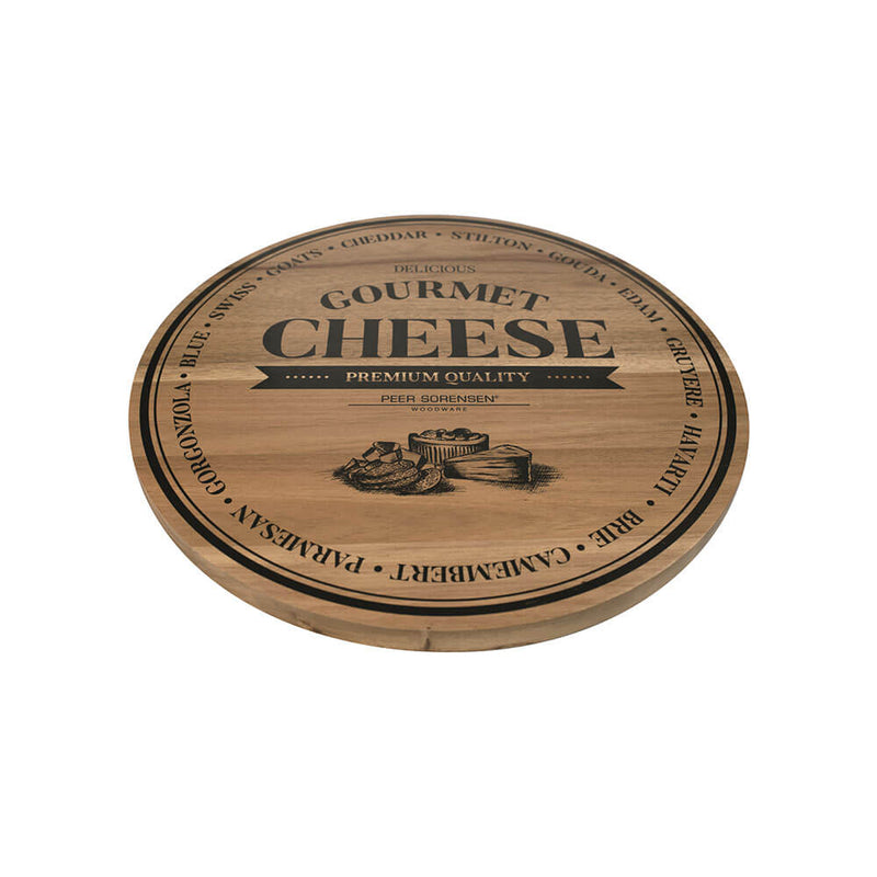  Tabla de quesos redonda de madera de acacia Peer Sorensen